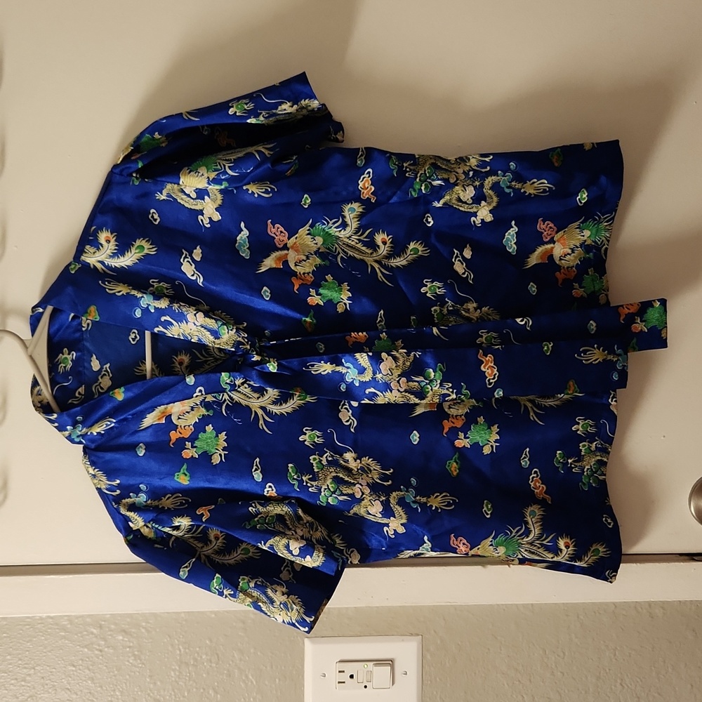 Oriental vintage blouse size S/ M